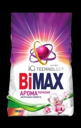 Universal synthetic powdered detergent "BiMAX Aromatherapy Automat"