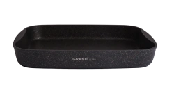 Cast aluminium baking tray 365x260x55mm (with non-stick coating) Kukmara TM, "Granit ultra" line