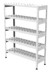 Lattice rack S-5P-0,6/1,2/2,0 (stainless steel)