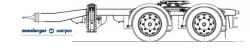 Double axle fifth wheel trailer ZS-224