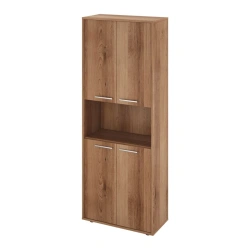 KC29 Cupboard with 1 open shelf 700x338x1845 (KC14+KC17*4)