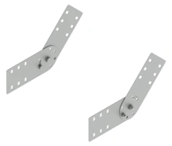Swivel coupler SS/0, with overall dimensions from 35 mm to 101 mm, 1,5 mm thick, hot-dip galvanised steel