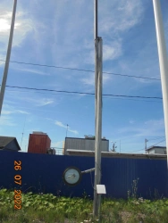 Fixed electric lighting support of OGKS type