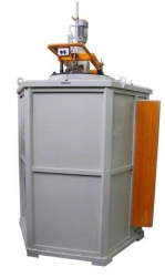 Shaft resistance electric furnace with protective atmosphere, model SSZ