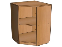 Corner shelving unit KC-3 from the set KC / SZh57