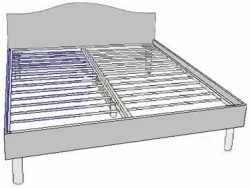 Double bed project SI56.01.03.01