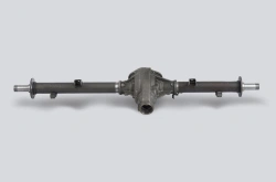 Rear axle crankcase with half axle housings (for Uaz sgr cars, without abs, spicer axle, track 1465 mm) 374195240101020