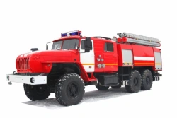 Fire tank truck ??-7,0-70 (55571) of 6YN32 type 6Y331W modification on the base of URAL-55571-4151 (-78,-80,-82,-84) chassis.