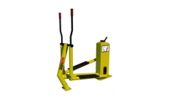 Outdoor elliptical trainer with load