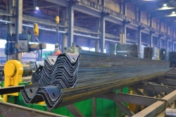 Road barrier-type side barrier-type road barriers for cars 21DO/130-0, 75x3, 0Sh12-1, 08(1, 13)