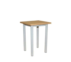 Stool on metal frame