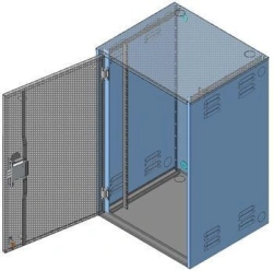 Reinforced wall-mounted distribution cabinet SHRNu-18U-600x900x500