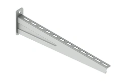 Support bracket BSO 33-000, with overall dimensions from 100x50x130 mm to 170x50x830 mm, with metal thickness of the console 2,0