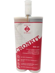 CRONKIT polyurethane compound for repair of sleepers and screw holes