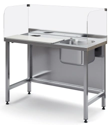 Fish cleaning table, SCR series, SCR models