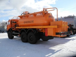 Special, for oil and gas condensate collection 6685-0000010 on the chassis of KAMAZ-43118-A5, KAMAZ 43118-50, KAMAZ 43118-RR, KA