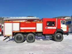 Fire tank truck ??-5,?-(40-70), type 5883, modification 58814X, on chassis Ural-4320-78, 4320-80, 4320-82, 4320-84