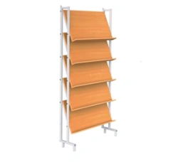 Library demonstration shelving unit KDG-54