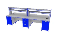 Laboratory table for chemistry cabinet, model: ??