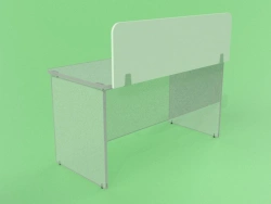 Partition for wooden office furniture: Standard