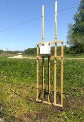 Linear wire-wave detector "TRASSA"