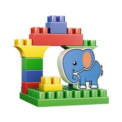 Bauer Zooblox children's educational construction toy Elephant set in box, 13 elements article 547