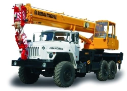Truck crane KS-45717-1 and its modifications with U7810.5 cab and its modifications manufactured by IMZ AVTOKRAN LLC