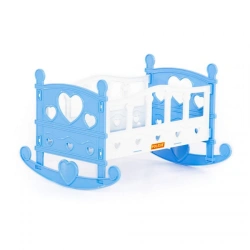 Prefabricated Rocking Crib for Dolls No. 2 (7 elements) (in a packet), item 62062