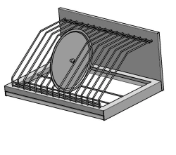 Kitchen shelf for lids PKK-300.