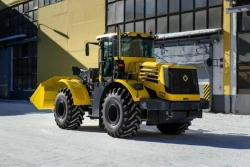 Universal wheeled bulldozer "Kirovets" K-708BKU