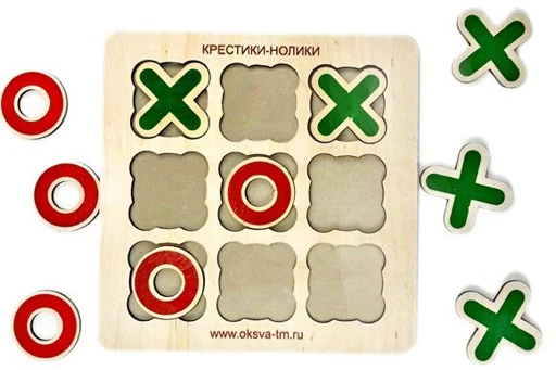 Tic-Tac-Toe Game Board - Classic Strategy Game