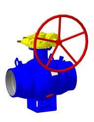 Ball valve DN300 PN4 MPa