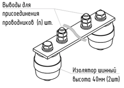 Main earthing bar GZSh.03-430.330.9M8-M