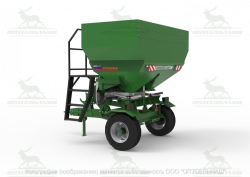Mineral fertiliser spreader RMU-3000-P/1 "Leader"