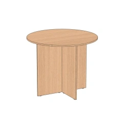 Conference table round D904*740 mm AKS-9