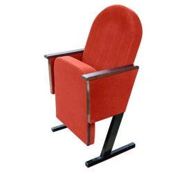 Metal-framed auditorium armchair, model Status