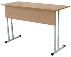 Pupil's table adjustable two-seater, height group from 2 to 4 Model: 2SUR-1 of "Edelwood" trade mark