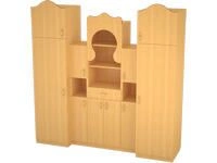 Cabinet wall