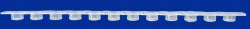 Non-sterile polymeric tube for in vitro diagnostics according to TU 32.50.50-021-54287340-2022: Tube 7 flat in a strip of 12 pie