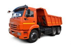 Dump trucks without CMU with diesel engine, GVW more than 20 tonnes, type 57563 modifications :57550N on KAMAZ mo chassis base