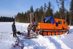 Tracked snowmobiler TTM-3904UB