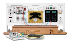 Set of modular educational laboratory equipment "Electricity and Magnetism - Physics" (desktop version, manual version) 333683:S