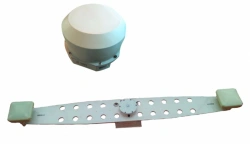 Satellite compass with inertial support ISON