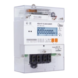 Electric energy meters single-phase multitariff NEVA MT1