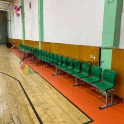 Spectator bench for 6 seats
