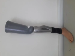 Modular hip prosthesis with microprocessor control PN6-MPU.1