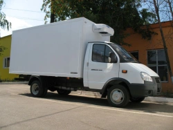 Truck with diesel engine mod. 3008AS on chassis GAZ 3302, 330202, 33023, 330232, 33027, 330273, 33025, 330252, 3