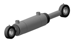 EDTsG 80.40.100.600PM-05 (EDTsG 80.40x200.000-20-05) Hydraulic cylinder