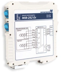 Intrinsic protection barrier MIB-200 Ex ®. Version MIB-252 A Ex