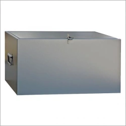 Metal army casket